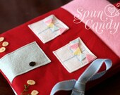 The SpunCandy Doll House - Quiet Book - Custom Made To Your Liking
