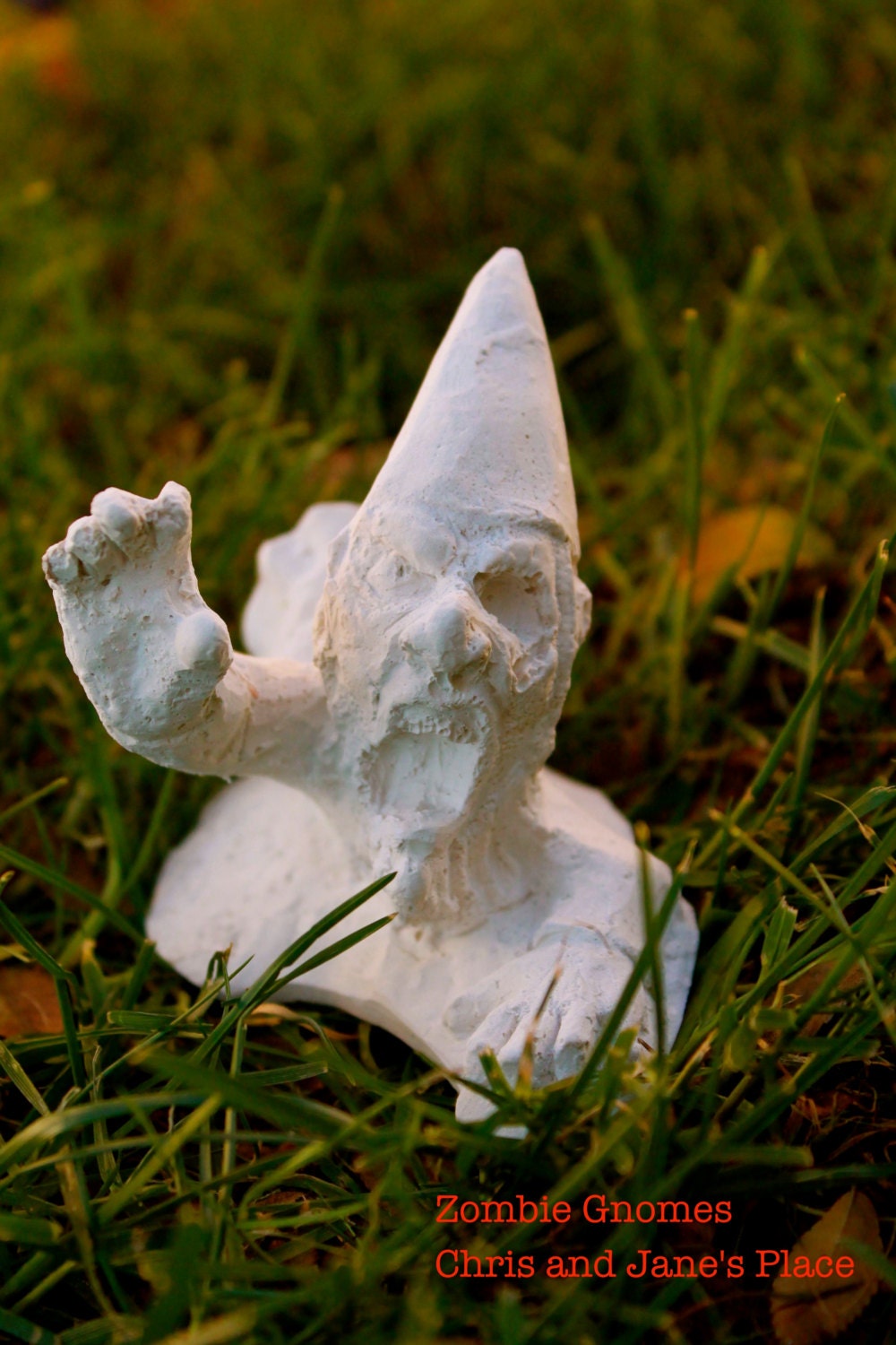 Zombie Gnomes Unpainted Collection FREE USA SHIPPING