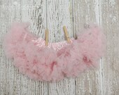 Pettiskirt - Tutu - Girls FIrst birthday Outfit - Pettiskirt - Pink Skirt - Newborn Photo Prop - Baby Valentines Day Outfit