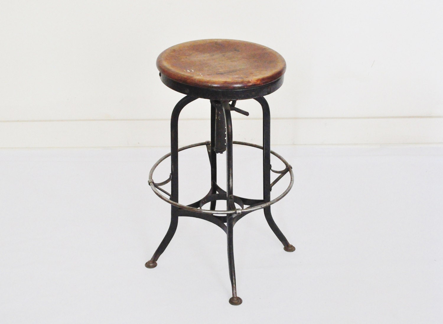 Industrial Toldeo Drafting Stool