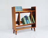 Mid-Century Wooden Bookshelf