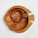 Vintage Wooden Fish Bowls