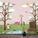 Forest Wall Stencils for Childrens Room Wall Mural, LARGE Wall Stencils