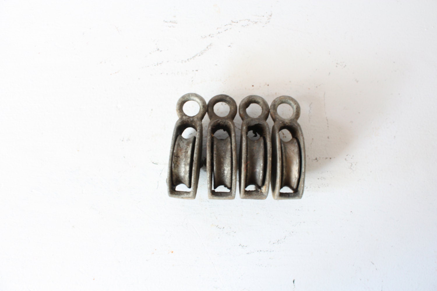 Mini Pulley Collection // Industrial Display
