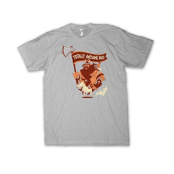 Totally Awesome Bro Viking T-Shirt