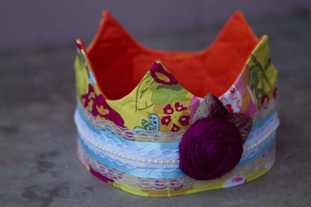 Fabric Crown - Princess Melissa