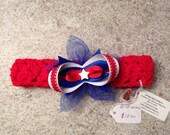 Patriotic baby headband