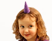 Unicorn Horn headband Tween Size  you choose the color with elastic headband - BrooklynOwl