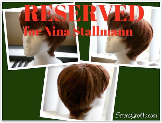 RESERVED for Nina Stallmann: 2 Custom Fairytale Wigs in the style of Peter Pan & Slightly (Belieber Lookalike Style)