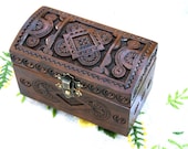 Jewelry box Wooden box Ring box Carved wood box Wedding gifts Jewellery box Wood carvings Wood carving Jewelry boxes Wooden boxes B3