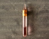 Vintage / Antique Glass Ampule, Sealed and Filled (N4) - Collectible, Photo Prop, Science Oddity, Altered Art Supply
