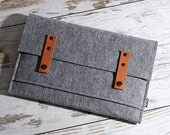 MacBook Air Sleeve 11 Inch - Graphite Wool Felt (Grarud)