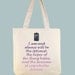 Dr. Who Tardis and Quote on 15x15 Canvas Tote - other tote sizes available