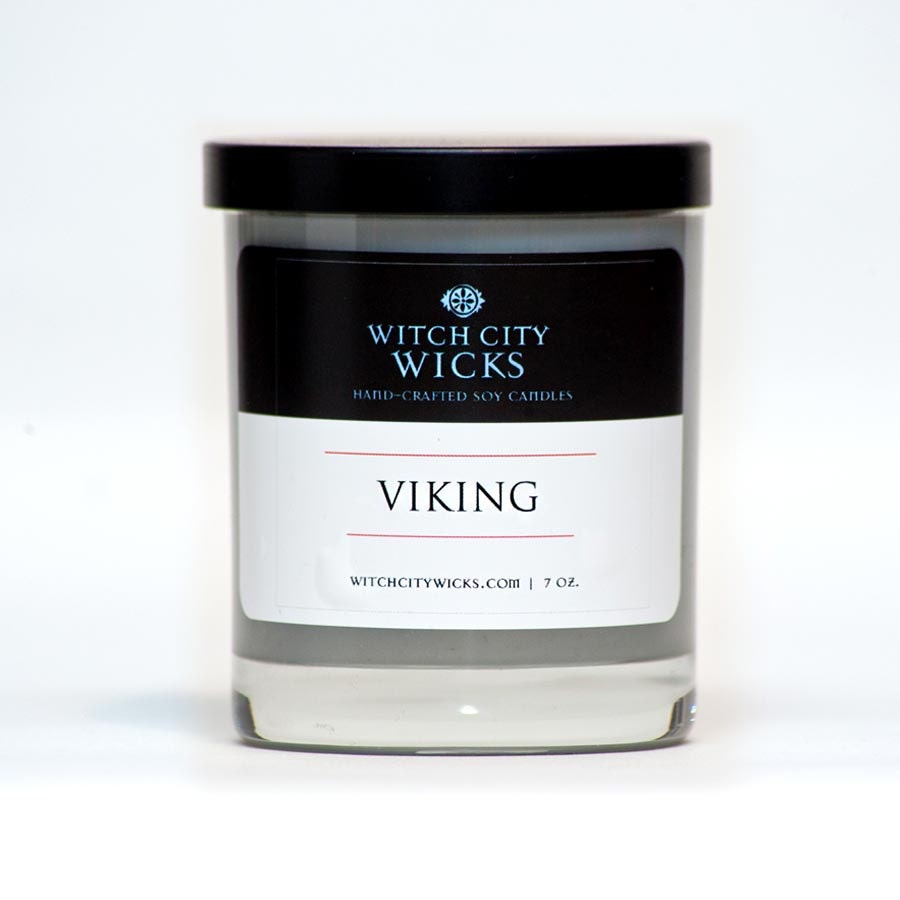 Viking salt water and juniper berry handmade soy men's candle Father's Day / Groomsmen Gift / Men's gift idea