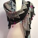 Aztec Tribal Western Abstract Print Summer Scarf Shawl Wrap With Tassels Square