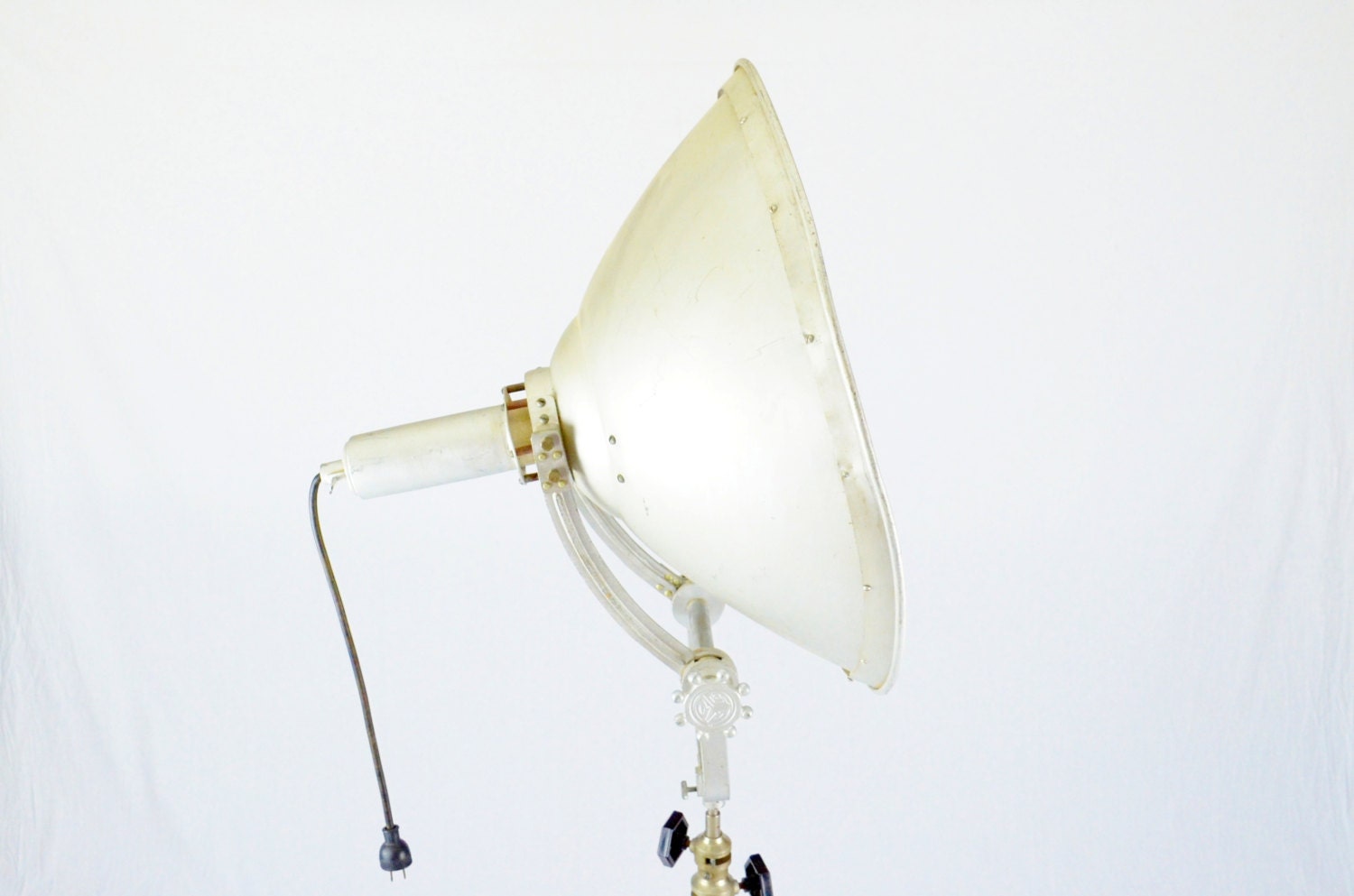 Studio Modeling Lite by Photogenic Machine Co Industrial Age Standing Floor Lamp and Rolling Base
