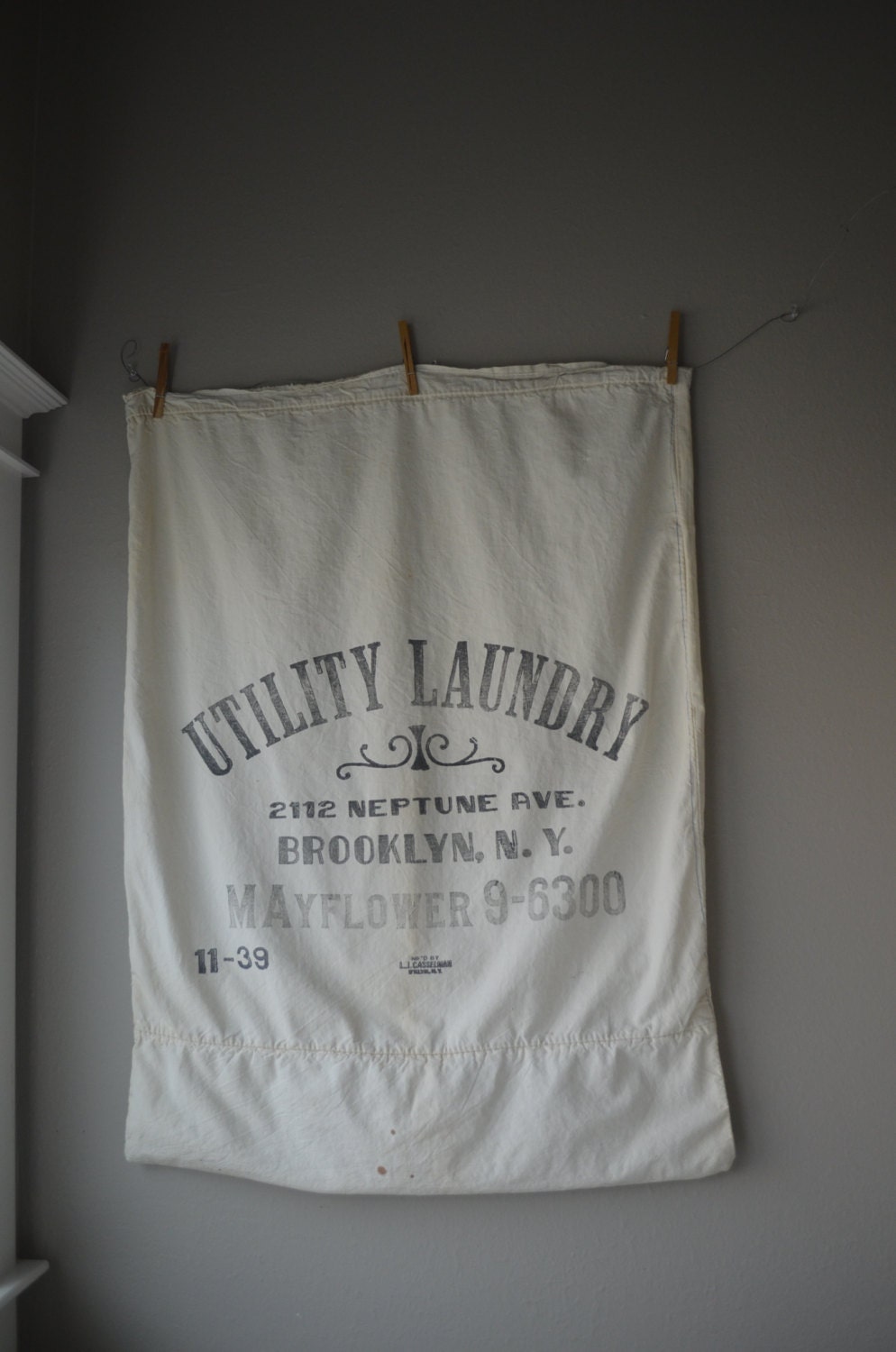 Vintage Laundry Sack