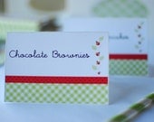 Ladybug Themed Birthday Party Buffet Tent Cards Personalization Included Il_170x135
