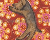 Custom portrait: Lounging pets series