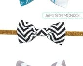 NEW The Sparkling Classic Collection Bow Tie or Headband- CHOOSE PRINT and Elastic- As Gifted to Simpson / Kardashian via CupcakeMag