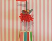 Single Elephant Cupcake Topper Red Il_170x135
