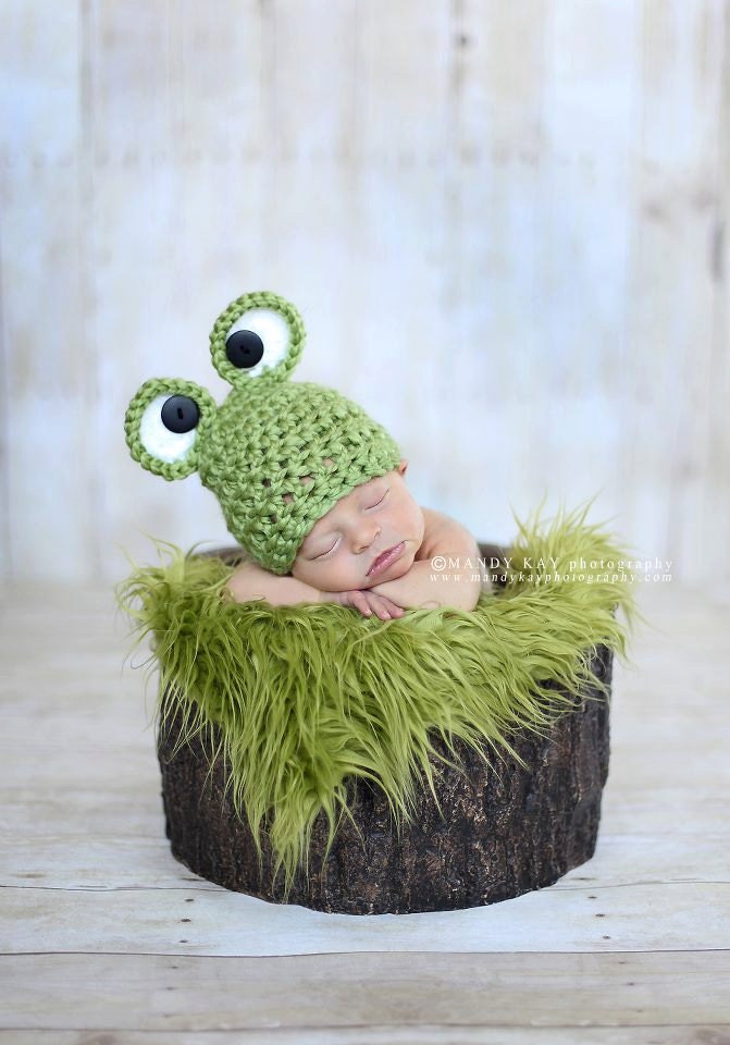 Leap the Frog Newborn Photography Prop. Ready To Ship