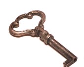 Vintage Art Nouveau Design Desk  Dresser Key