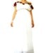 Diosa de la luna maya Handmade Embroidered Chaquira beaded wedding mexican dress