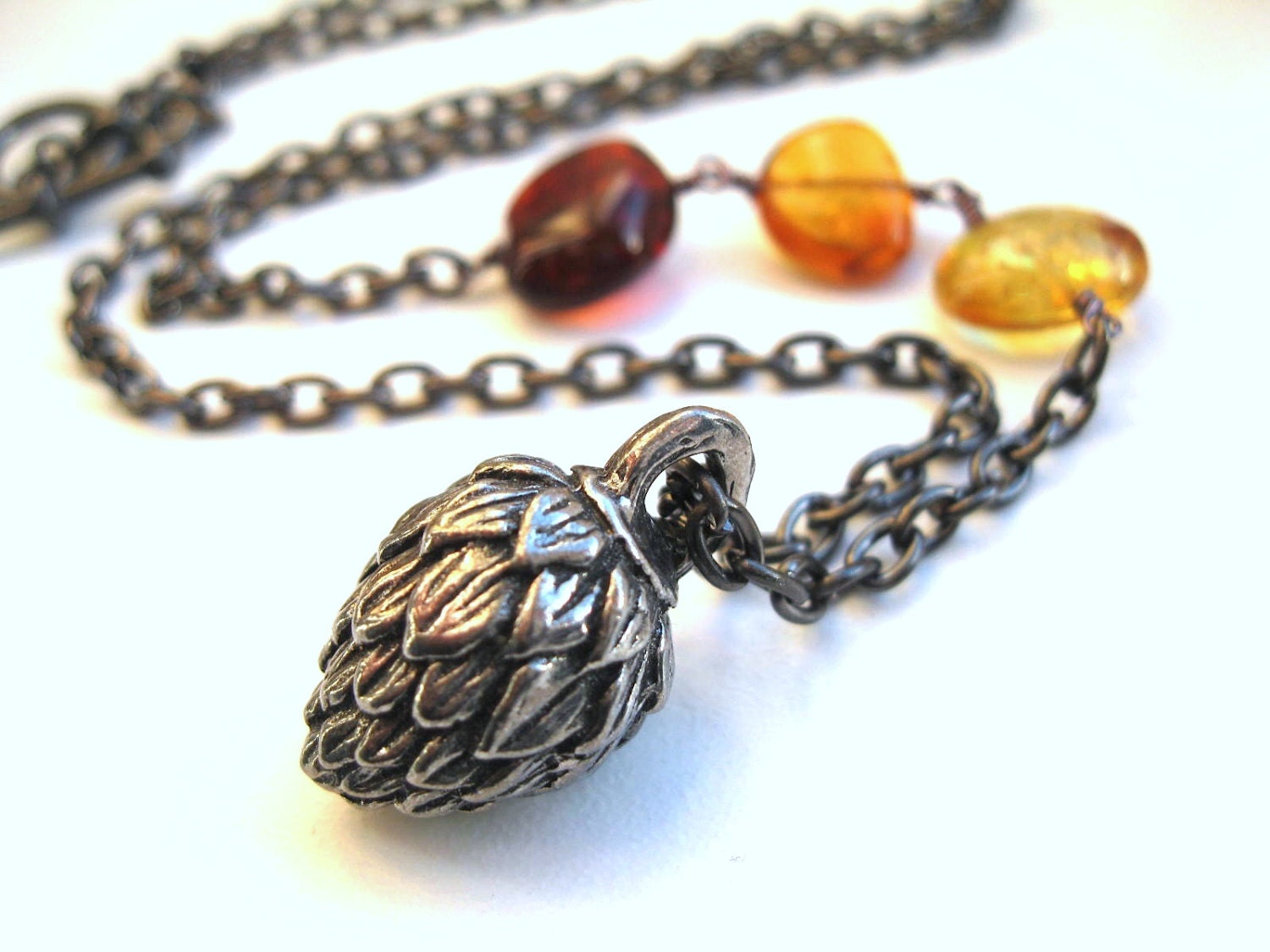 Brewer Men's Necklace for the Beer, Ale or Craft Beer Fan MADE TO ORDER.