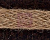 Natural woven Jute Burlap Ribbon trim  - 3/8 wide - 10 yard roll   Prima Lifetime 564162
