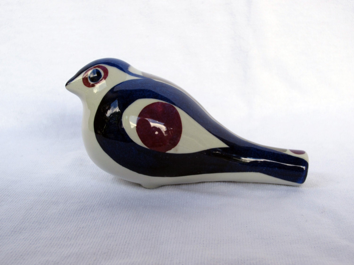 RESERVED - Royal Copenhagen Large Bird Whistle Mid Century Modern Inge Lise Koefoed