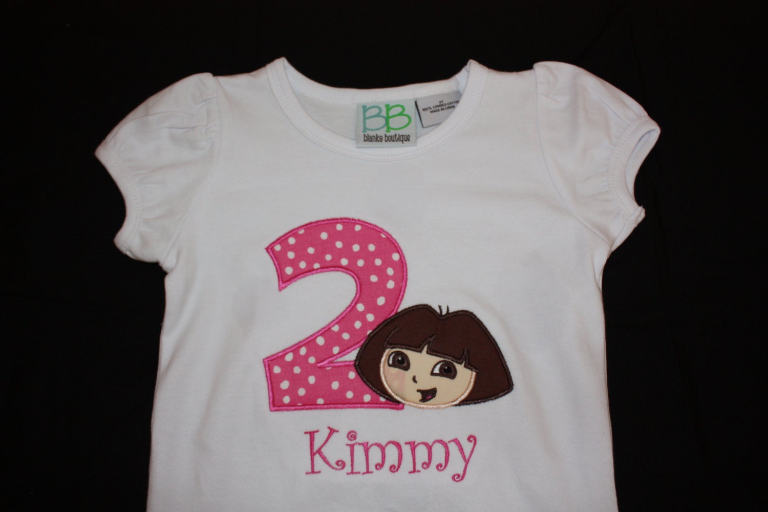 Personalized Dora Birthday Onesie or Tshirt