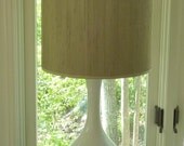 Small  Seagrass Drum Lampshade