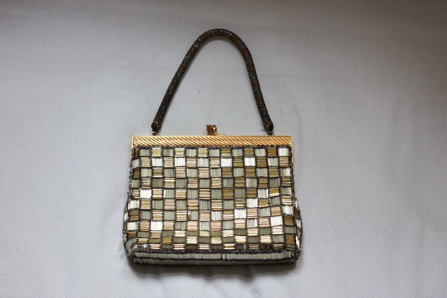 Vintage Beaded Evening Bag