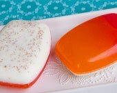 Exfoliant Soap- Apricot Freesia Goat Milk Soap (BIG 6OZ) - Glycerin Soap
