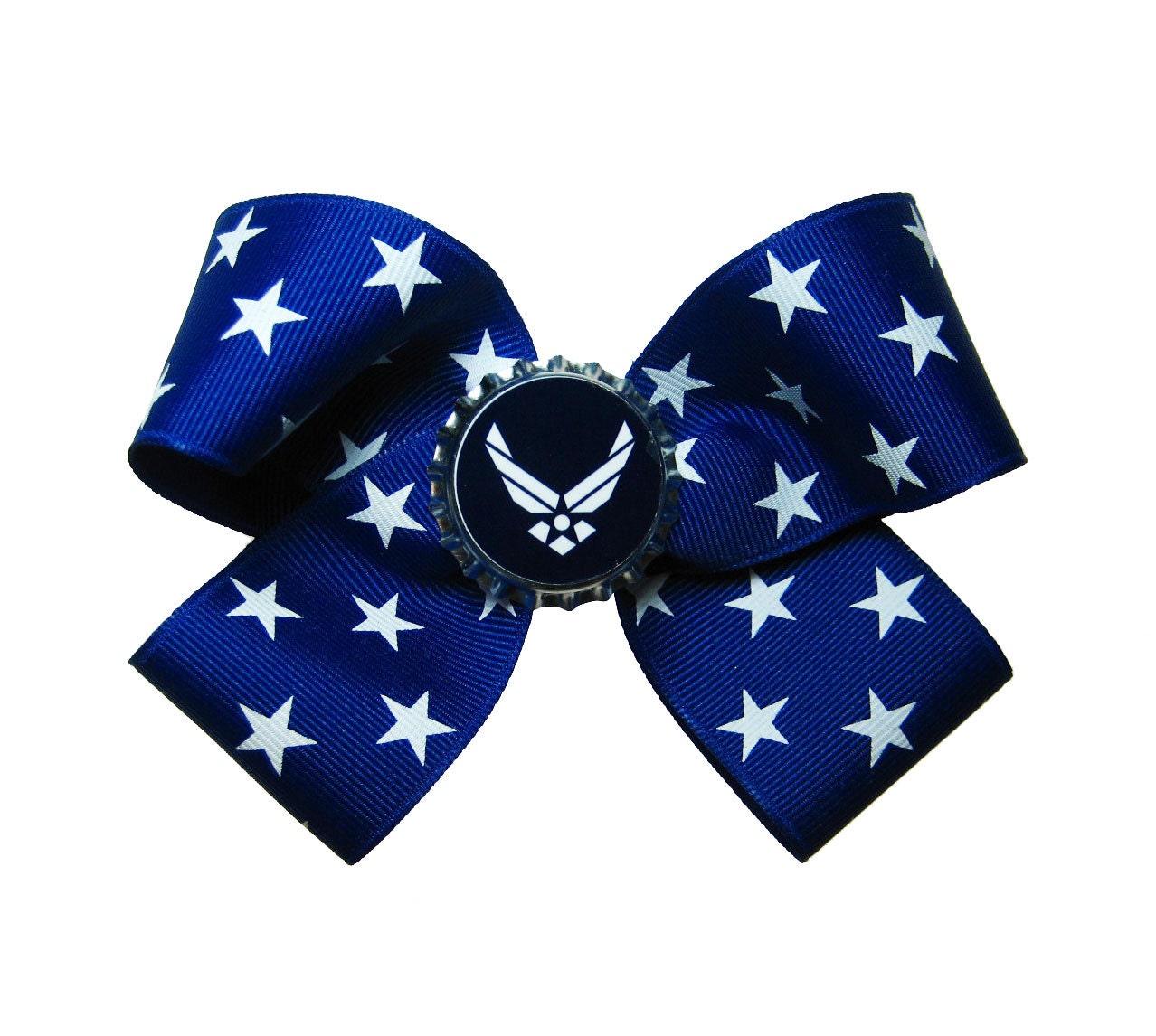 USAF Air Force Hair Bow