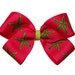 Large Hot Pink Beachy Vacation Starfish Hair Bow