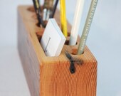 Business Card Desk Caddy -- Horizontal Edition