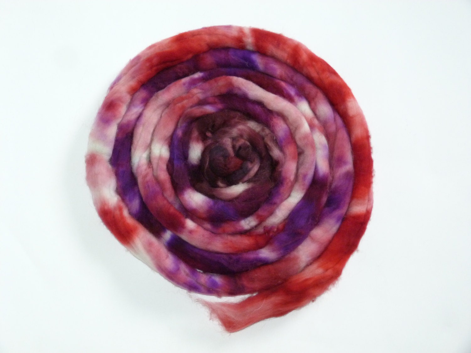 Valentine Superwash BFL Wool Roving 4 oz
