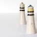 Vintage lighthouse salt and pepper shakers