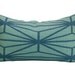 Kelly Wearstler Katana pillow cover in Jade/Teal - 12 x 20