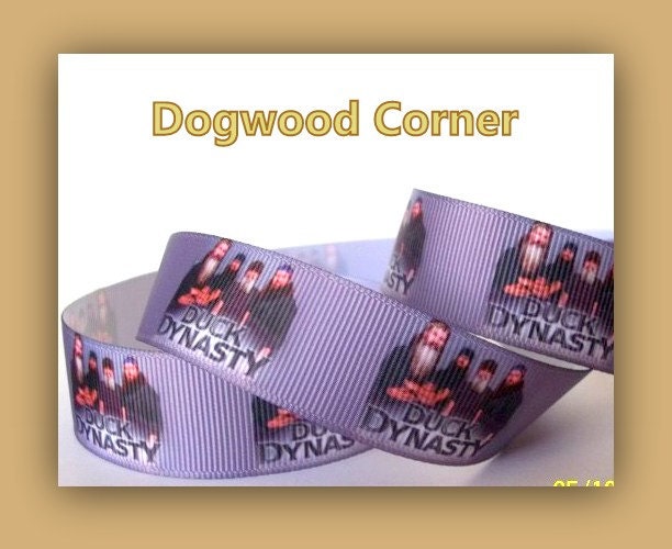 5 Yards  - 7/8" - Duck Dynasty Ribbon - Make Bows, Scrapbook, Sewing, Crafts.