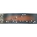 Mens leather cuff Pisces constellation