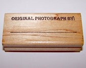 Photograph... Rubber Stamp