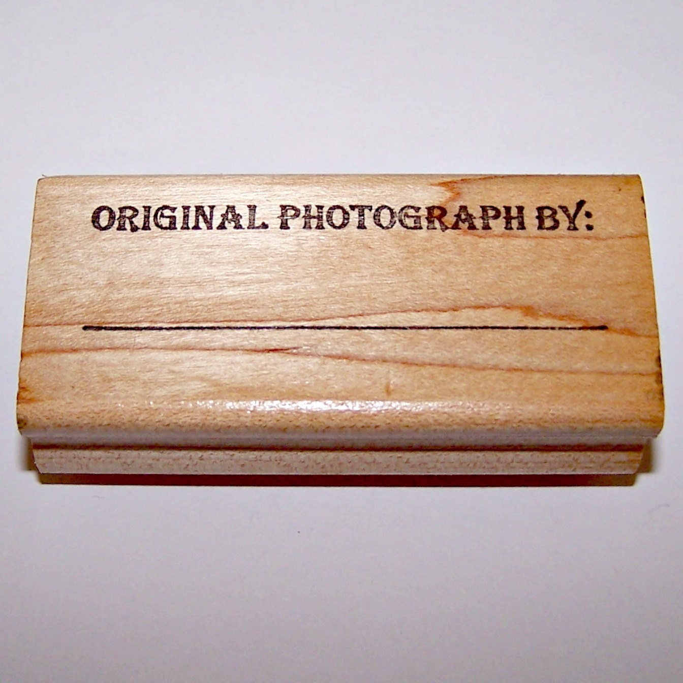 Photograph... Rubber Stamp