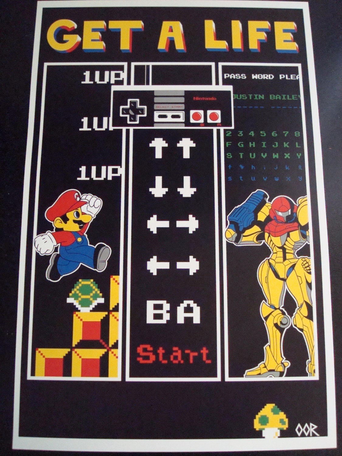 Nintendo poster print