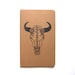 Botanical Buffalo, Large Notebook