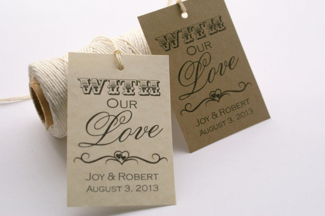 Bridal Shower Gift Tags Template