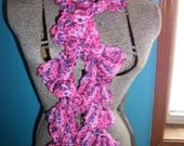 Twisty Twirly Scarf - Medium - Plum Pudding - Ready to Ship