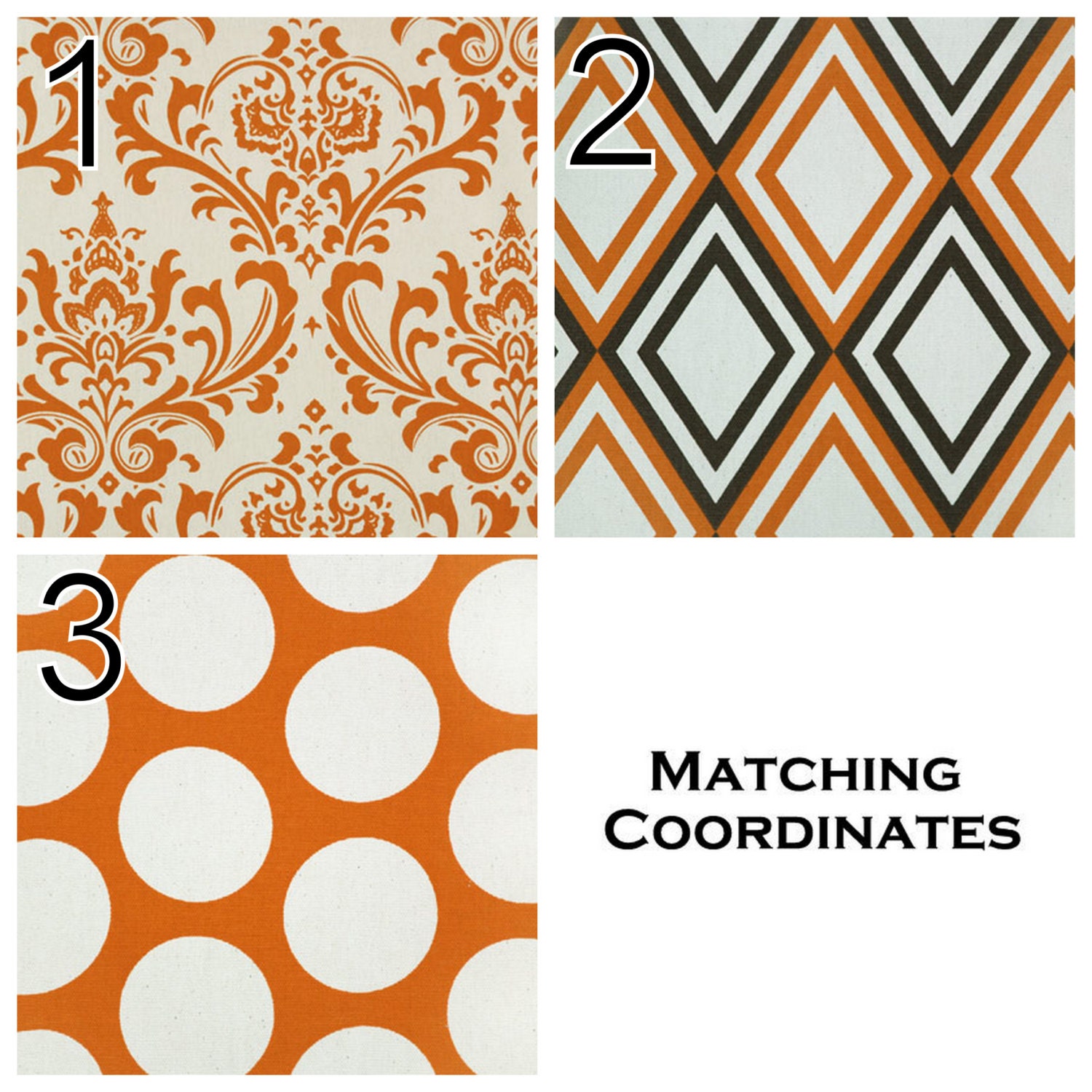 Modern Valances- Premier Prints Sweet Potato Orange Valance- 50x16 inches- You Choose Fabric